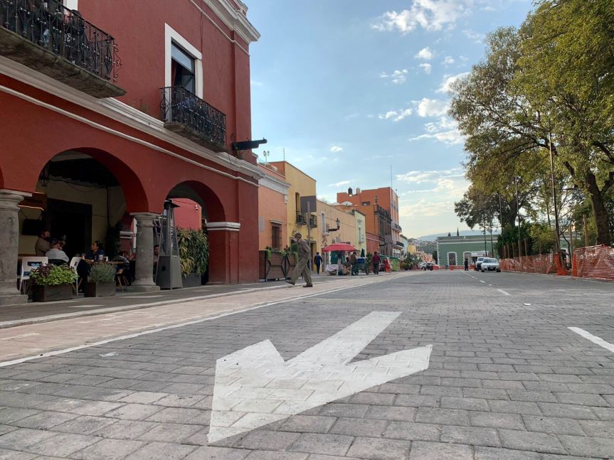 <strong>Reabrirán calles del Centro Histórico de Tlaxcala Capital</strong>