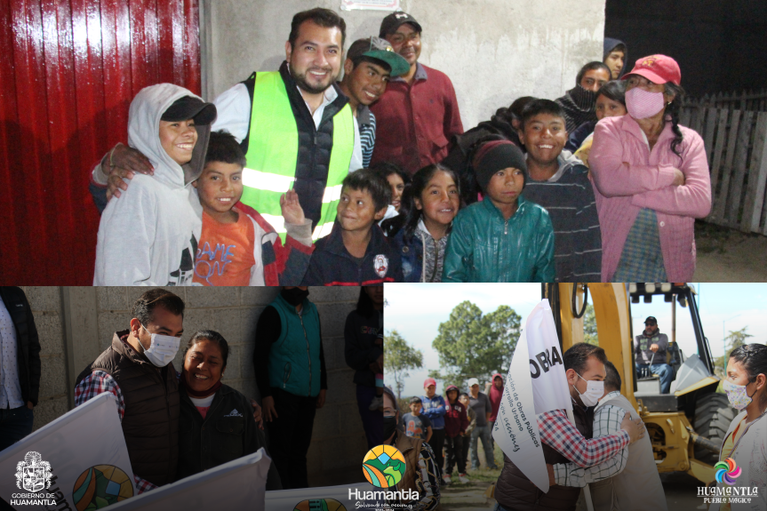 Concluye con éxito gira de trabajo alcalde de Huamantla; dio banderazo de inicio a 12 obras&nbsp;prioritarias