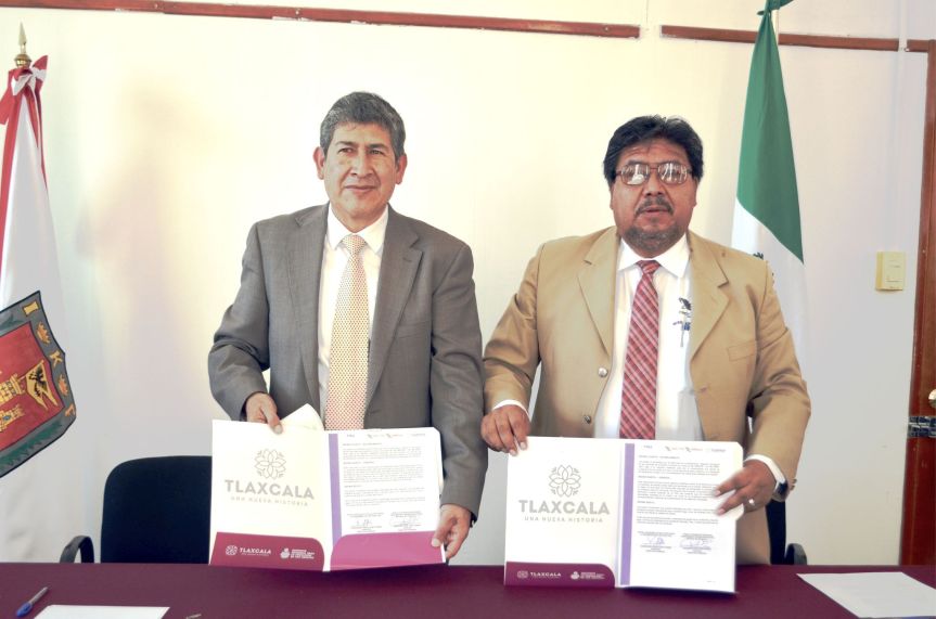 Firma CECyTE-EMSaD convenio de colaboración con ITEA para combatir el rezago&nbsp;educativo