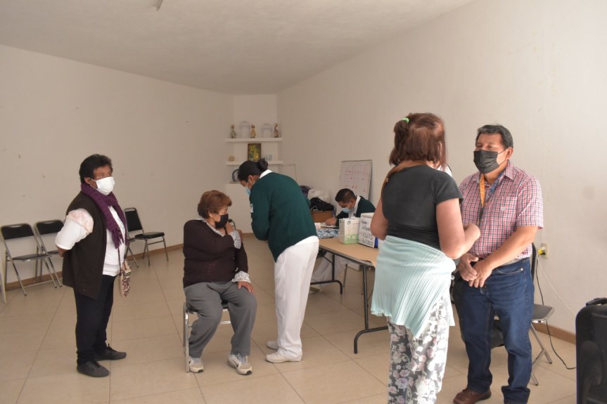 Arranca Campaña de Vacunación contra influeza en&nbsp;Zacatelco
