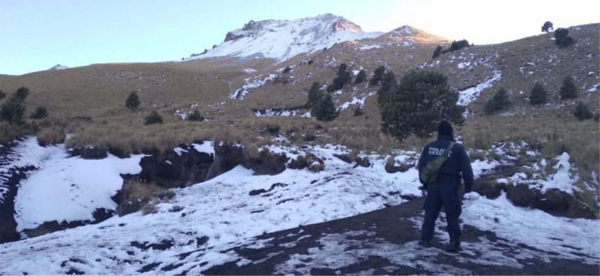SSC IMPLEMENTÓ OPERATIVO ESPECIAL POR PRIMERA NEVADA EN EL PARQUE NACIONAL&nbsp;MALINCHE