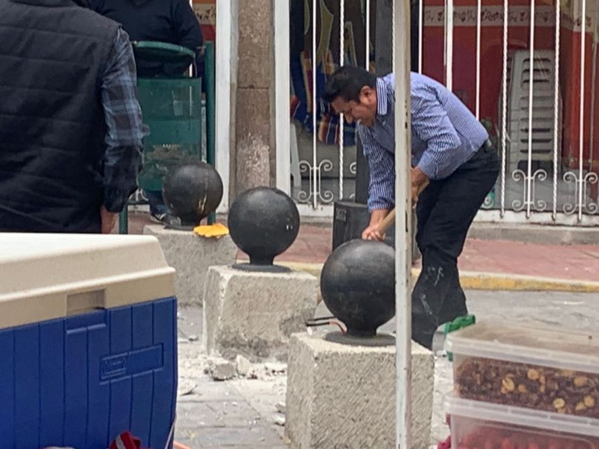 Ignorante alcalde de Ixtenco, personalmente destrozó inversión&nbsp;millonaria