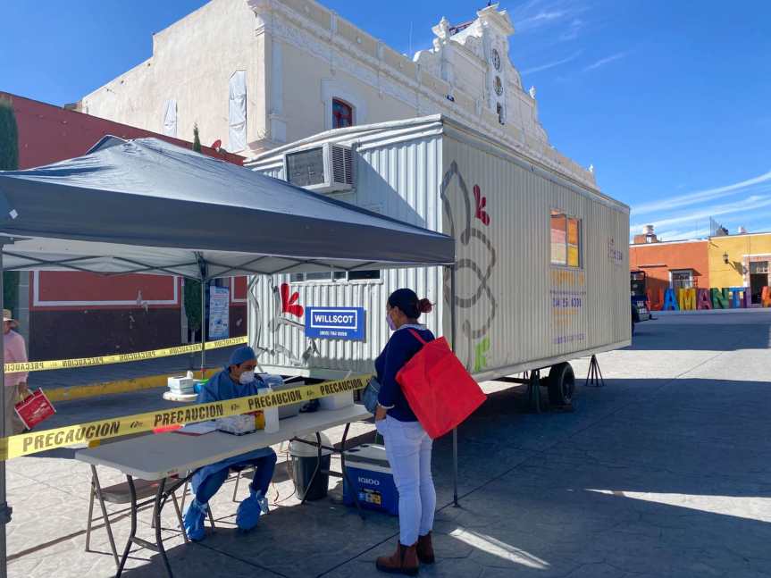 <strong>CUENTA HUAMANTLA CON MÓDULO FIJO DE PRUEBAS RÁPIDAS&nbsp;COVID</strong>