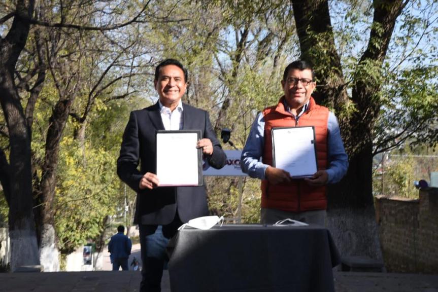 <strong>Hermanan esfuerzos el Ayuntamiento de Tlaxcala y Universidad Politécnica de Tlaxcala</strong>