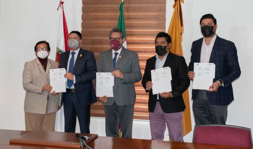 Firma con Universidades busca mejorar Zacatelco: Ricardo&nbsp;Román