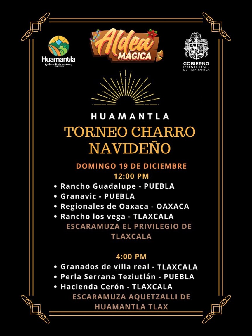 CON GRAN EXPECTATIVA SE REALIZA EL “TORNEO CHARRO NAVIDEÑO” EN&nbsp;HUAMANTLA