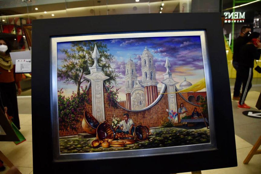 <strong>Impulsa Ayuntamiento de Tlaxcala exhibición y venta de&nbsp;arte</strong>