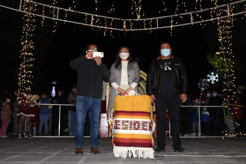 Colorido e impactante desfile en el municipio de Contla de Juan Cuamatzi; por primera vez se&nbsp;realizó