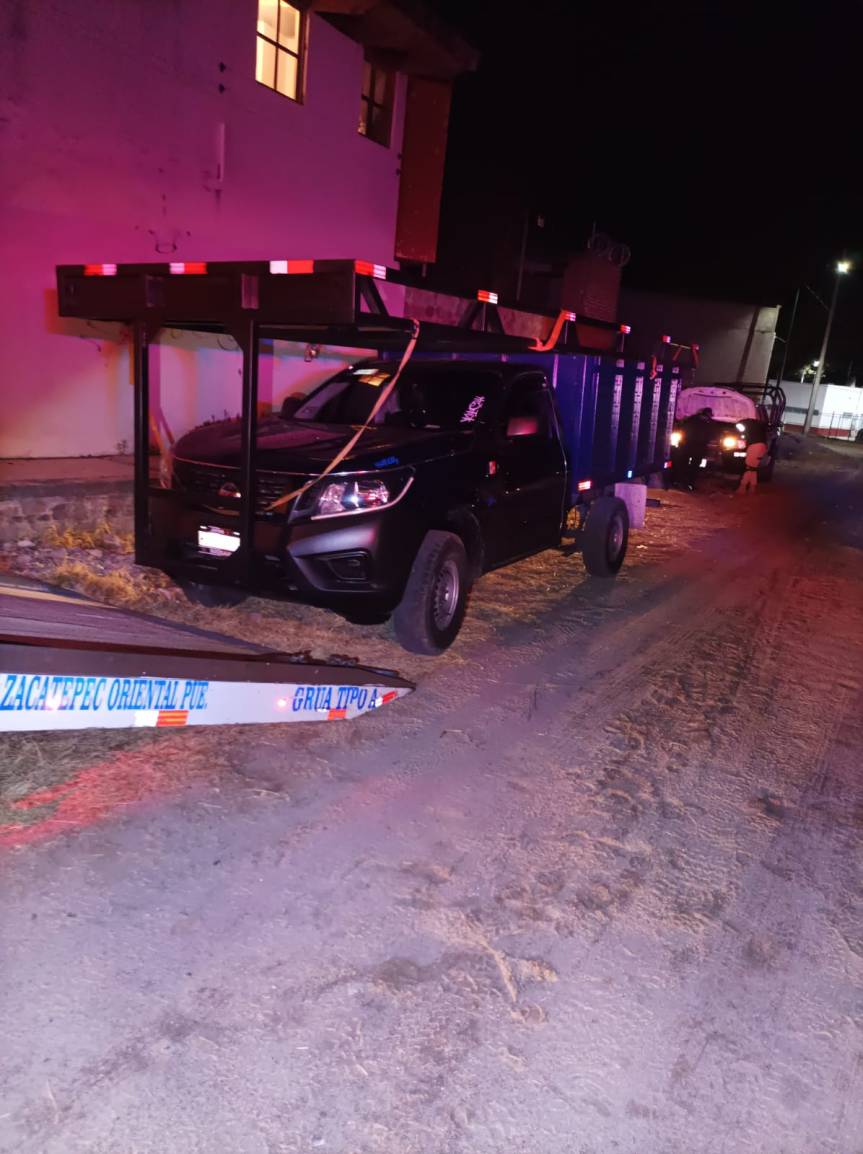 <strong>RECUPERA SEGURIDAD PÚBLICA DE HUAMANTLA CAMIONETA CON REPORTE DE&nbsp;ROBO</strong>
