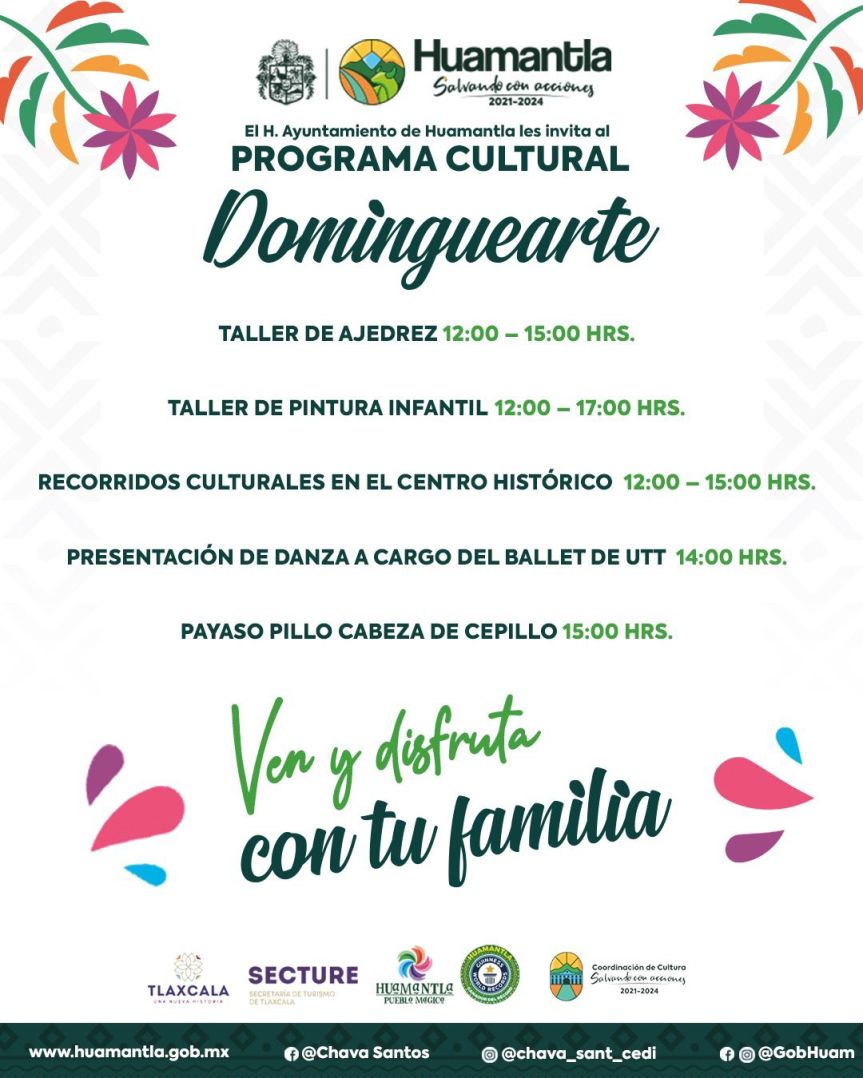 ES “DOMINGUEARTE” UN ESPACIO PARA TODA LA FAMILIA: SALVADOR SANTOS&nbsp;CEDILLO