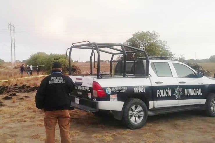 ATIENDE SEGURIDAD PÚBLICA DE HUAMANTLA REPORTE DE OSAMENTA EN TERRENOS DE LABOR 