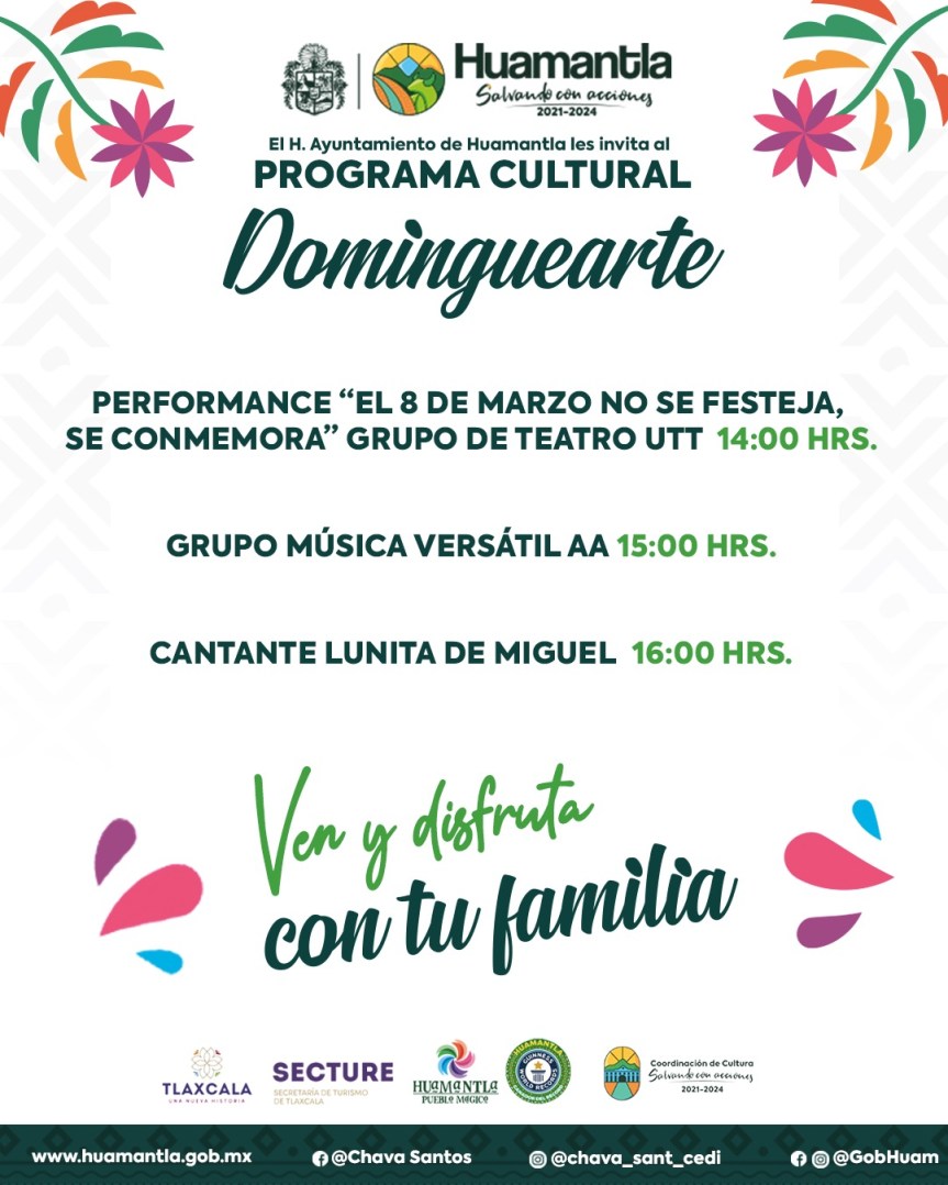 PRESENTACIONES ARTÍSTICAS Y CULTURALES TE ESPERAN EL PRÓXIMO 5 DE MARZO EN&nbsp;“DOMINGUEARTE”