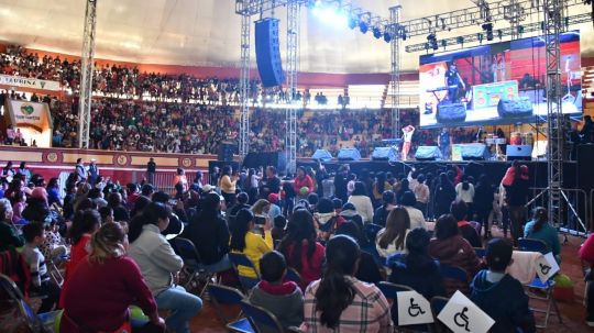 Más de 7 mil menores festejan el día de reyes en&nbsp;Huamantla