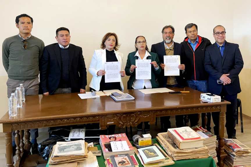 FIRMA AYUNTAMIENTO DE HUAMANTLA CONVENIO A FAVOR DE LA CULTURA&nbsp;TAURINA