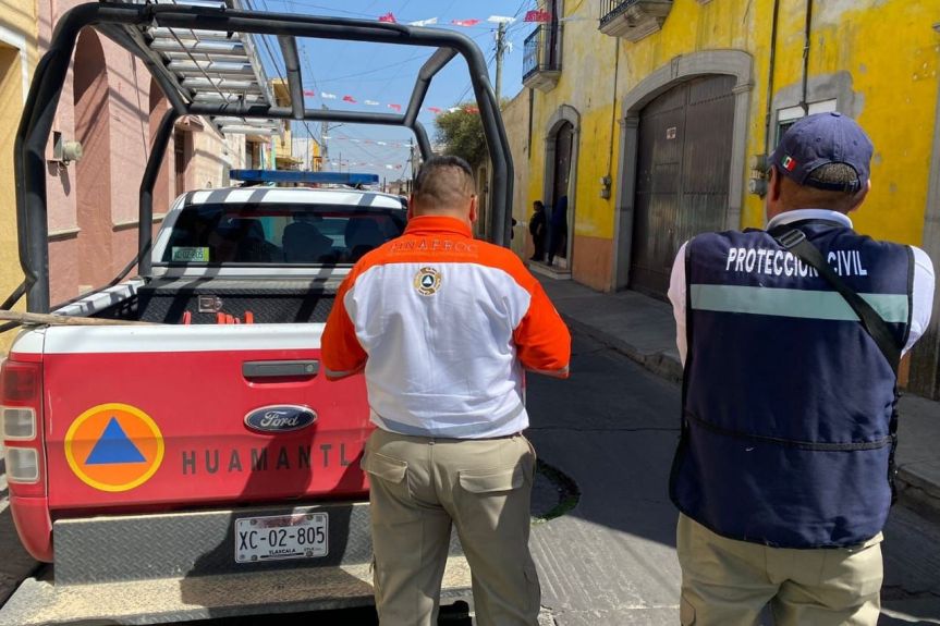 ATIENDE SEGURIDAD PÚBLICA Y PROTECCIÓN CIVIL DE HUAMANTLA REPORTE DE UNA&nbsp;RIÑA