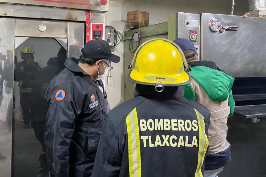 ATIENDE PROTECCIÓN CIVIL DE HUAMANTLA INCIDENTE EN ESTABLECIMIENTO Y ASEGURA&nbsp;INSTALACIONES
