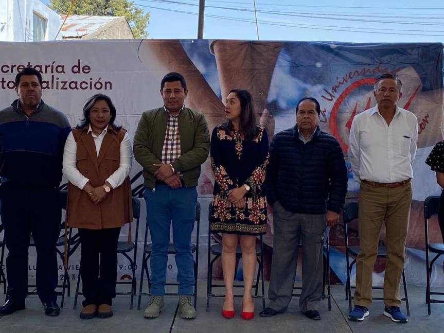 Anuncia alcalde Santa Cruz Tlaxcala Casa de Autorrealización de la UATx en Santa Cruz&nbsp;Tlaxcala