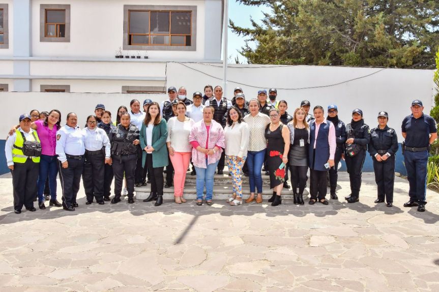 FINALIZA CURSO DE INTELIGENCIA EMOCIONAL PARA MUJERES DE SEGURIDAD PÚBLICA DE&nbsp;HUAMANTLA