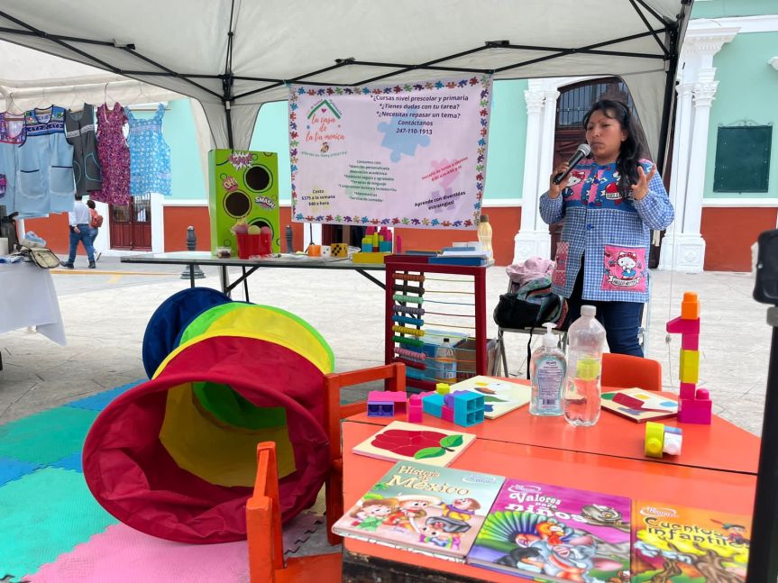 REALIZA AYUNTAMIENTO DE HUAMANTLA GRAN “EXPO VENTA DE EMPRENDEDORAS” PARA APOYAR EL CONSUMO&nbsp;LOCAL