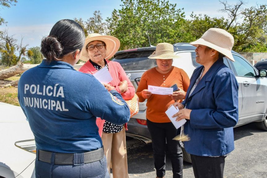 CON ACCIONES DE PROXIMIDAD SOCIAL SE ESTRECHAN LAZOS DE CONFIANZA: POLICÍA DE&nbsp;HUAMANTLA