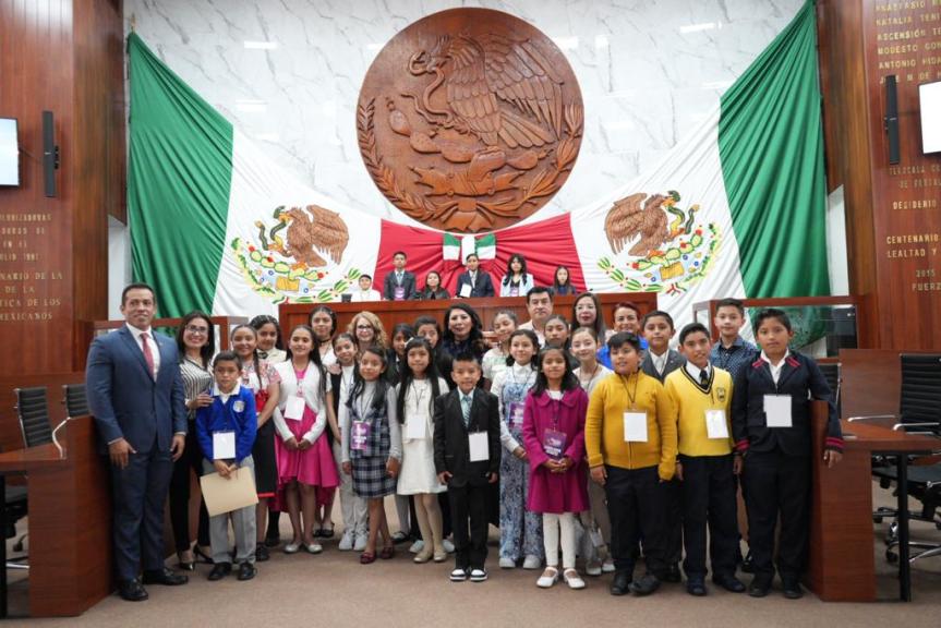  Con éxito se desarrolló el Décimo Cuarto Parlamento Infantil&nbsp;2023