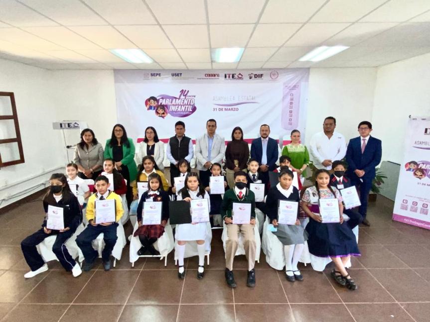 ELIGEN NIÑAS Y NIÑOS A REPRESENTANTES EN EL PARLAMENTO INFANTIL&nbsp;2023