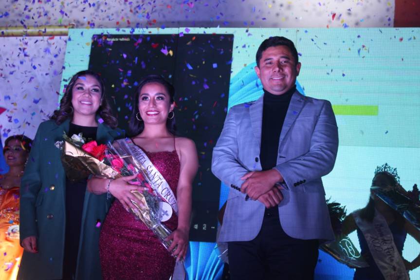 Santa Cruz Tlaxcala ya tiene reina es Daniela Bello&nbsp;López