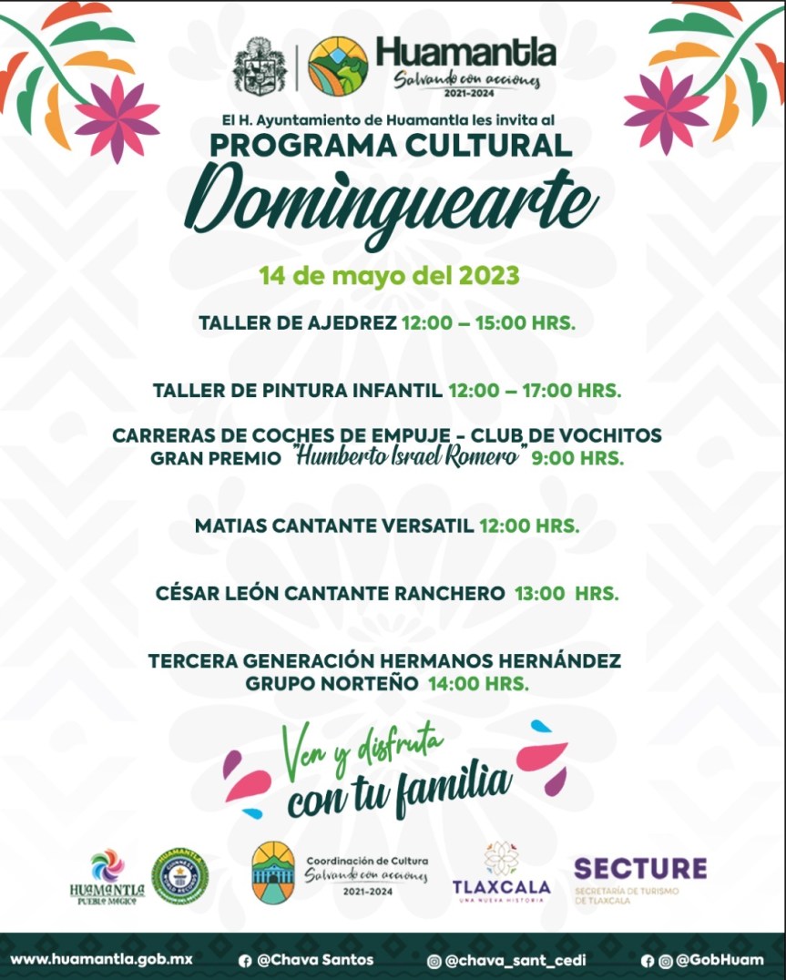 LOS DOMINGOS EN HUAMANTLA SE DISFRUTAN MÁS CON&nbsp;“DOMINGUEARTE”
