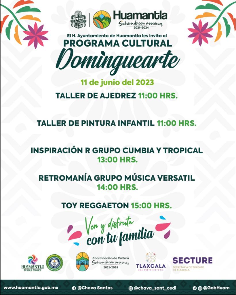 IMPULSA EL PROGRAMA “DOMINGUEARTE” DE HUAMANTLA EL TALENTO DE ARTISTAS Y GRUPOS MUSICALES&nbsp;LOCALES