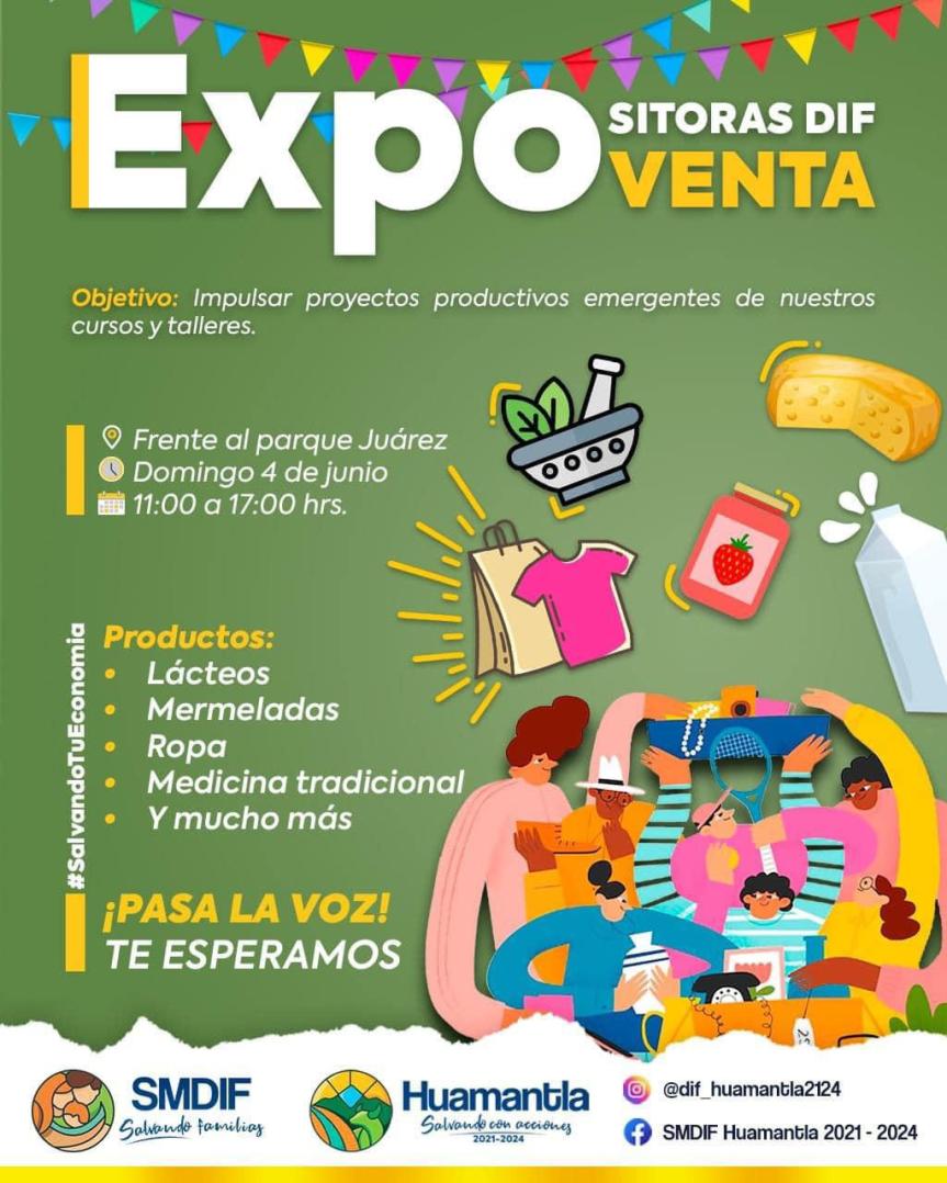 IMPULSA SMDIF HUAMANTLA PROYECTOS PRODUCTIVOS DE MUJERES&nbsp;EMPRENDEDORAS