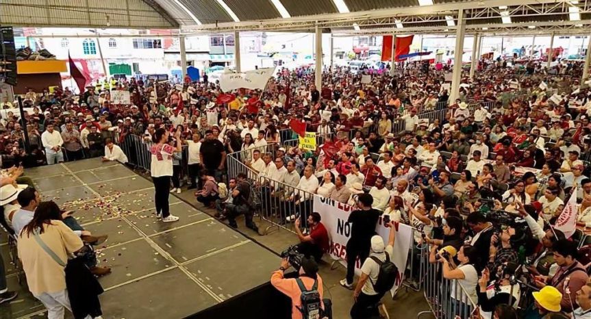 Claudia Sheinbaum: “La continuidad de la transformación está en los sentimientos de la&nbsp;nación’’