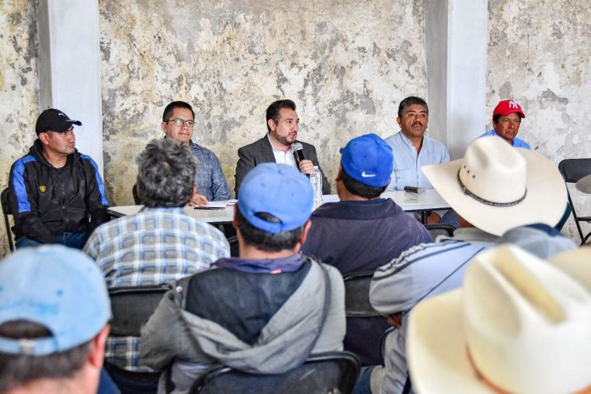AYUNTAMIENTO DE HUAMANTLA Y EJIDATARIOS DE BENITO JUÁREZ LOGRAN ACUERDOS EN FAVOR DE LA&nbsp;COMUNIDAD