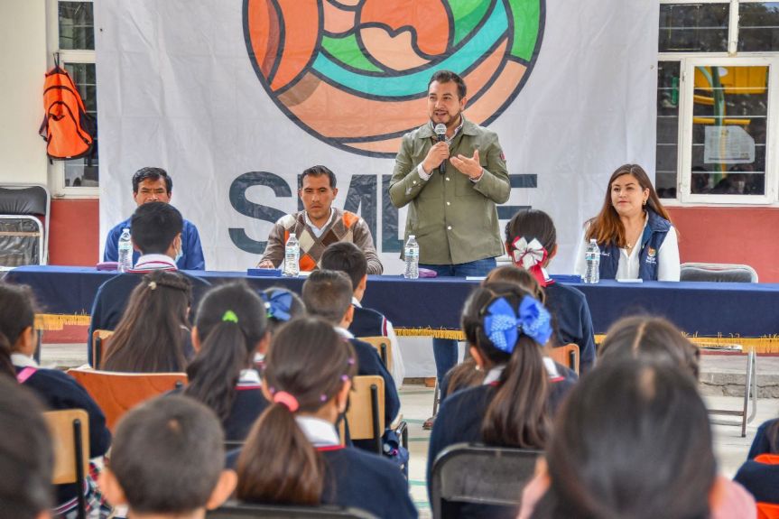 LLAMA SALVADOR SANTOS CEDILLO A FORTALECER LOS VALORES DE NIÑOS Y JÓVENES&nbsp;HUAMANTLECOS