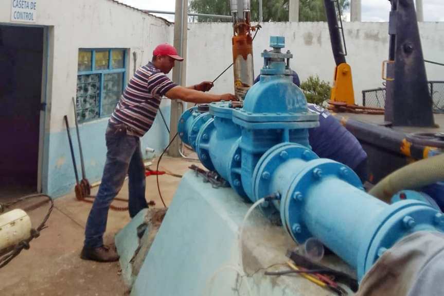 ATIENDE CAPAMH Y CFE FALLA ELÉCTRICA EN EL POZO DE NUEVOS&nbsp;HORIZONTES
