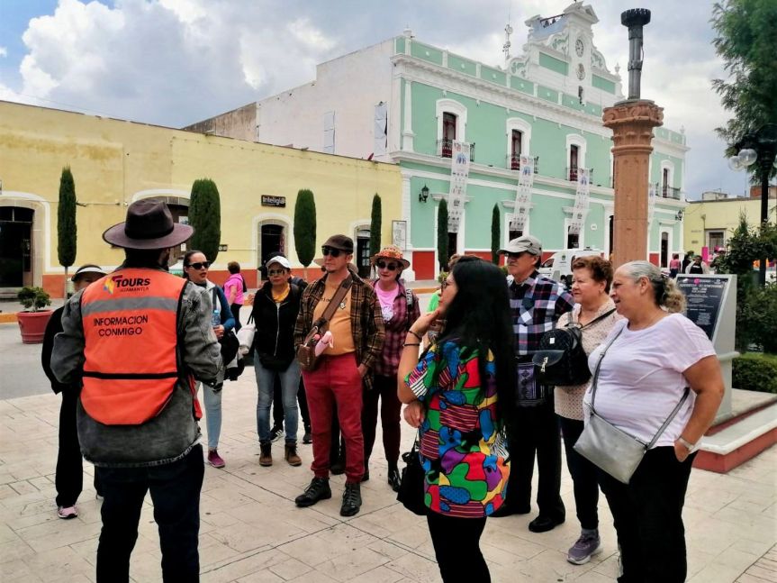 VISITANTES DE JALISCO CONSIDERAN A HUAMANTLA UN LUGAR QUE BRINDA SEGURIDAD Y UNA MAJESTUOSA RIQUEZA&nbsp;HISTÓRICA