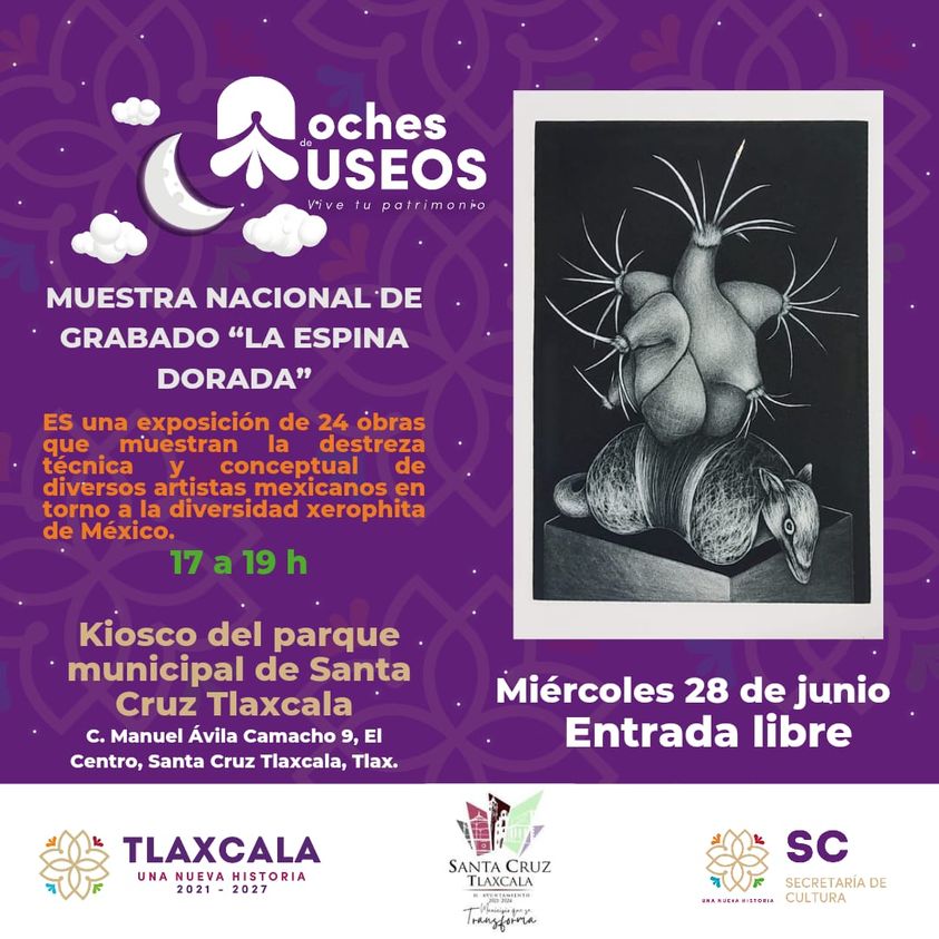 NOCHE DE MUSEOS EN SANTA CRUZ&nbsp;TLAXCALA