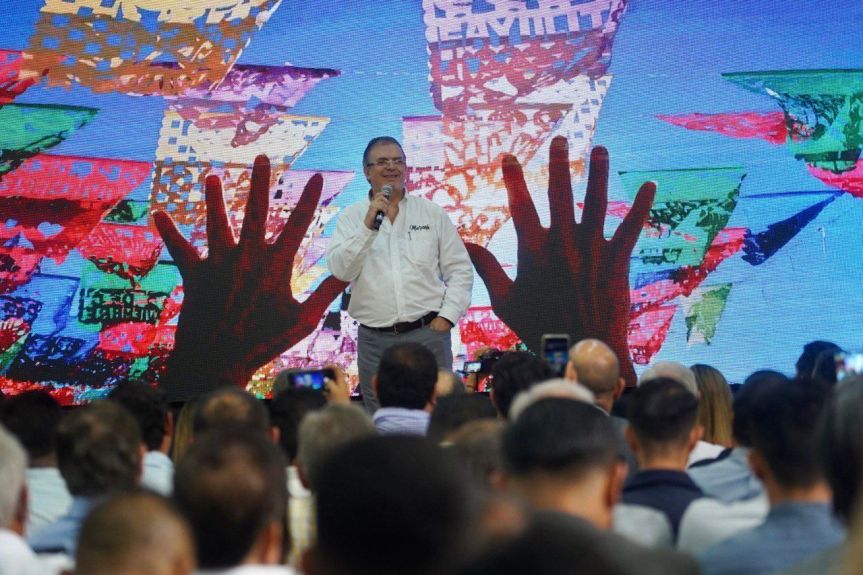 Le gané cuatro veces a la derecha en la CDMX y lo haré en 2024 a nivel federal: Marcelo&nbsp;Ebrard