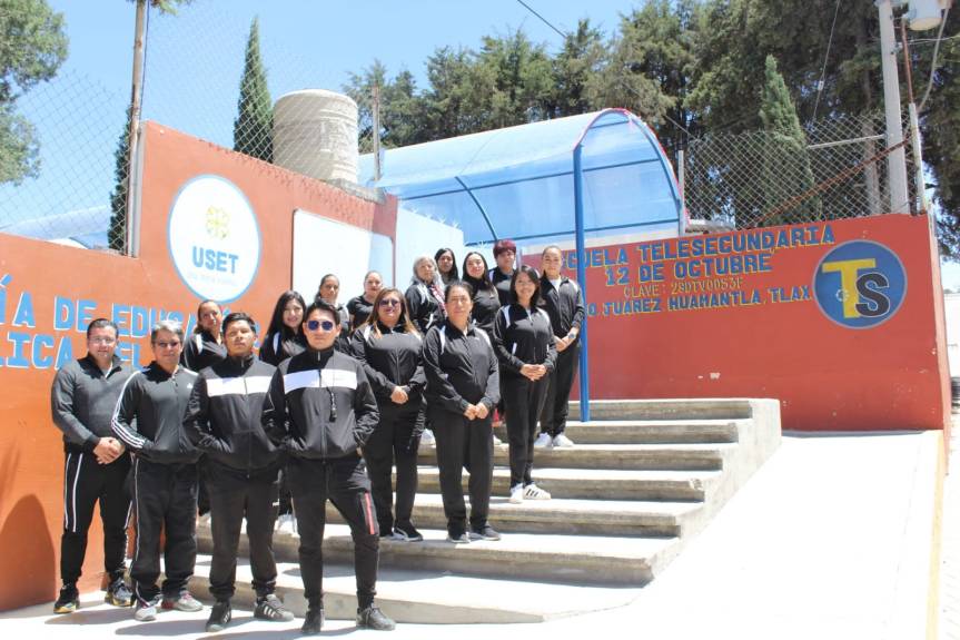 Exitosa participación de alumnos de la Telesecundaria “12 de Octubre” en los en juegos de la “Inclusión y&nbsp;Equidad”