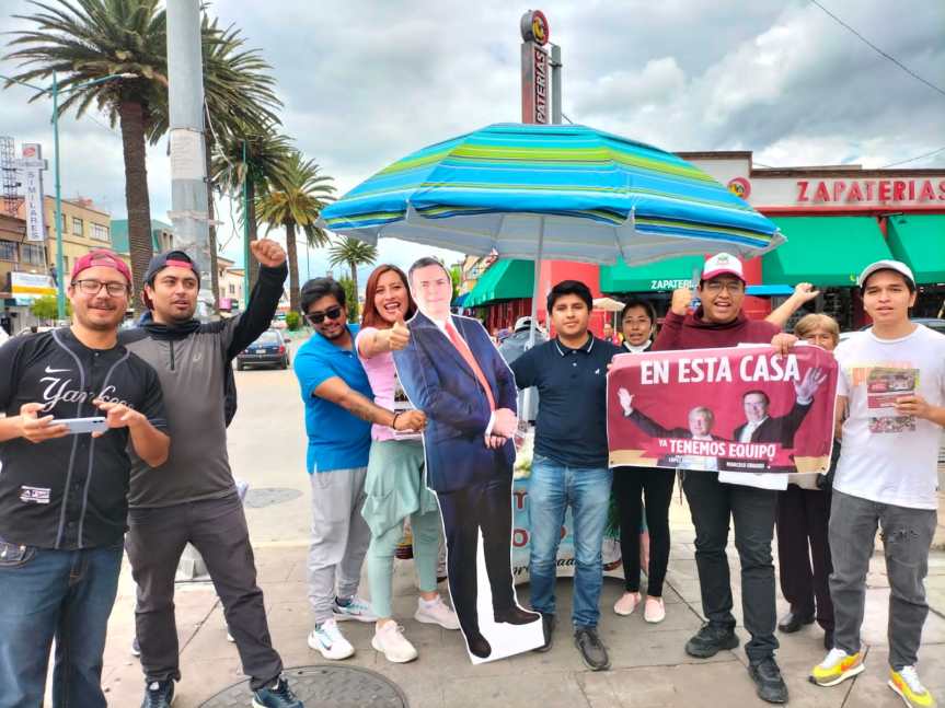 Intensifican brigadeo a favor de Marcelo Ebrad en varios municipios de&nbsp;Tlaxcala