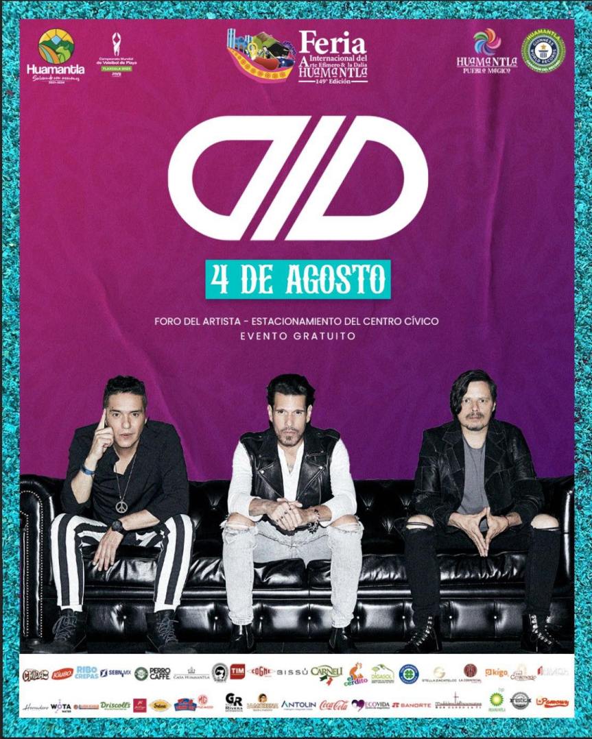 ABRIRÁ EL GRUPO “DLD” LAS PRESENTACIONES ARTÍSTICAS DE LA FERIA HUAMANTLA&nbsp;2023