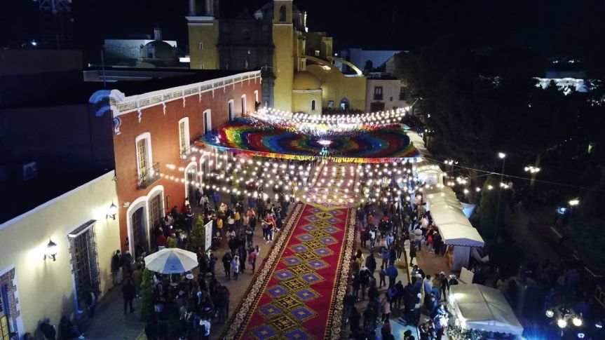 TAPETES MULTICOLORES, FE Y DEVOCIÓN EN LA NOCHE QUE NADIE DUERME EN&nbsp;HUAMANTLA