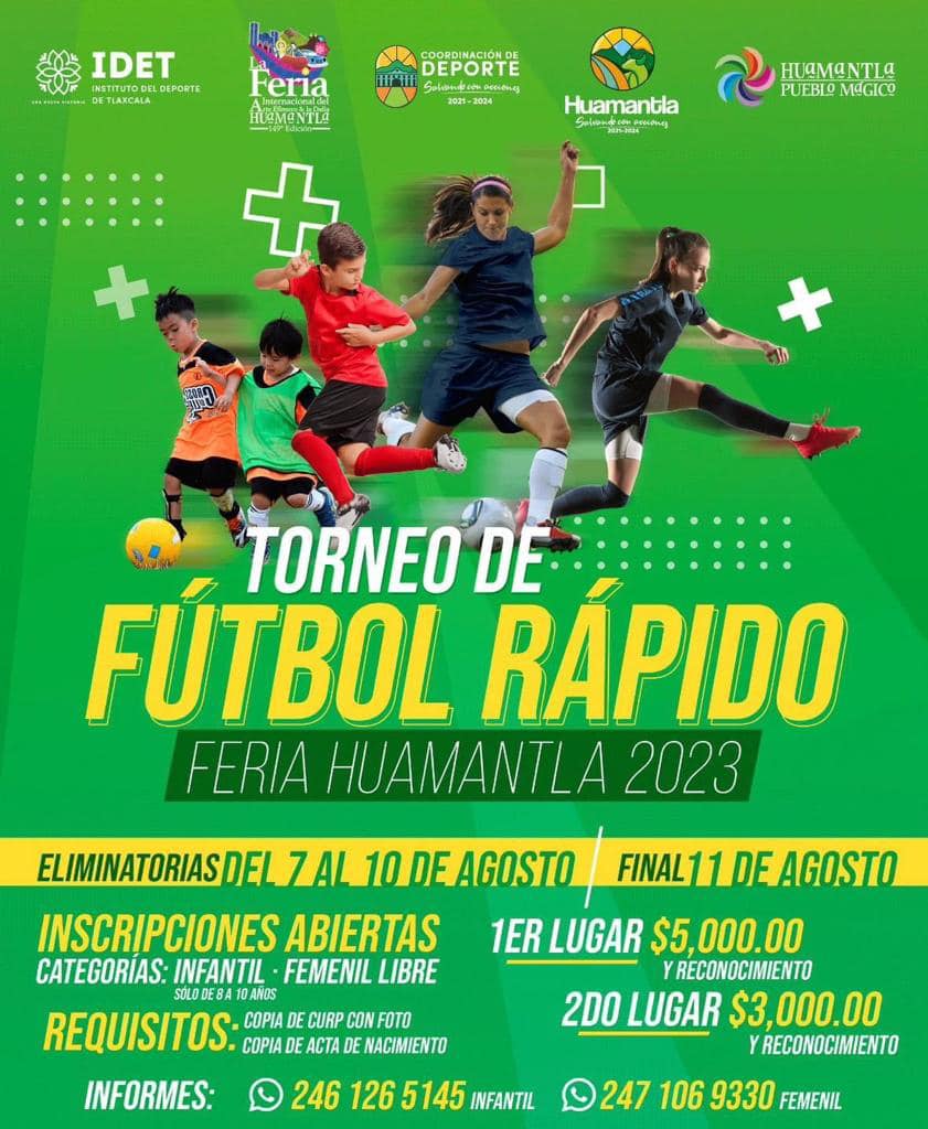INVITA COORDINACIÓN DE DEPORTE DE HUAMANTLA A LAS DIVERSAS ACTIVIDADES PROGRAMADAS DURANTE LA&nbsp;FERIA