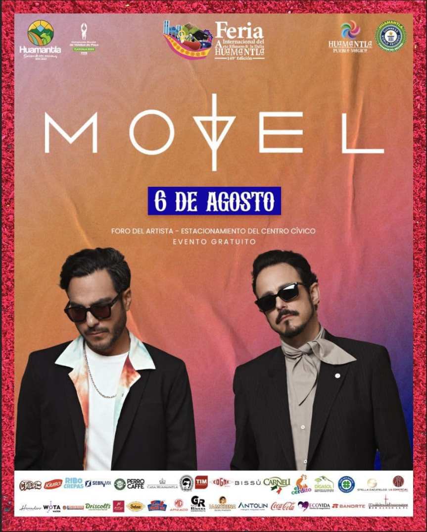 INICIA LA ENTREGA DE BOLETOS GRATUITOS PARA LAS PRESENTACIONES DE DLD Y MOTEL EN LA FERIA HUAMANTLA&nbsp;2023