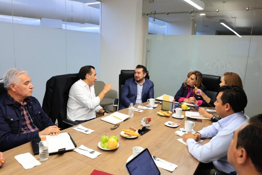 SE REÚNE GOBERNADORA CON ALCALDES DE MUNICIPIOS SEDES DEL CAMPEONATO MUNDIAL DE VOLEIBOL TLAXCALA&nbsp;2023