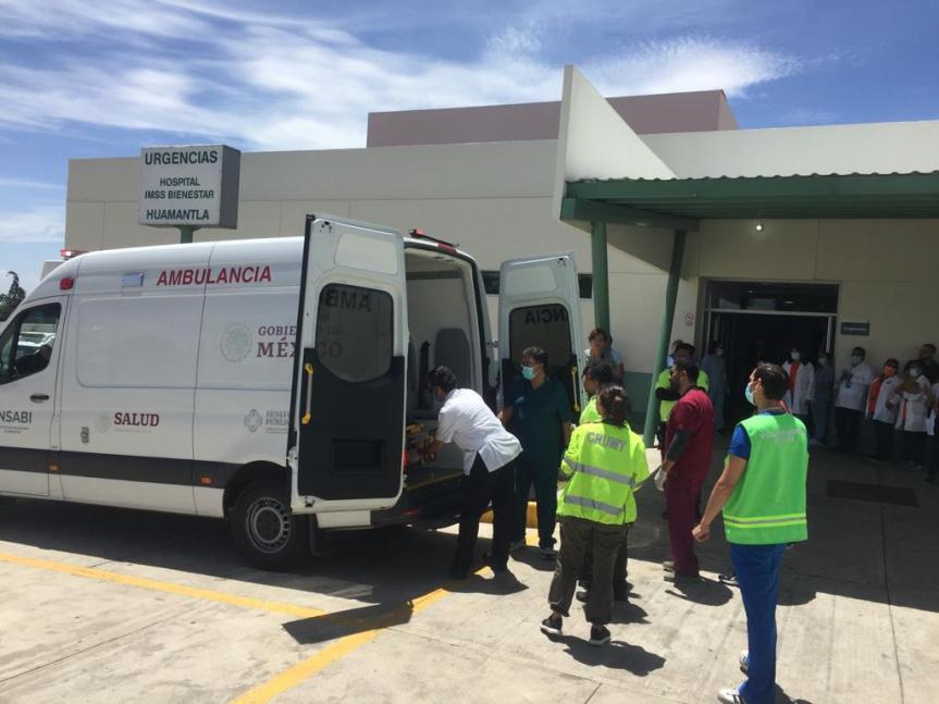 ATENDIÓ SECTOR SALUD 20 LESIONADOS EN HUAMANTLADA&nbsp;2023