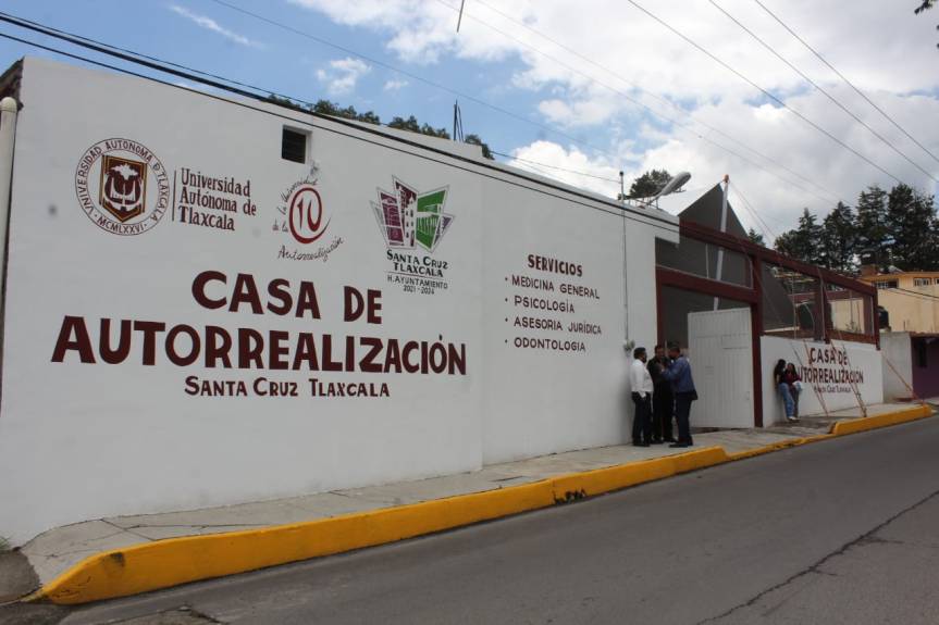 INAUGURAN CASA DE AUTORREALIZACION DE LA UAT EN SANTA CRUZ&nbsp;TLAXCALA