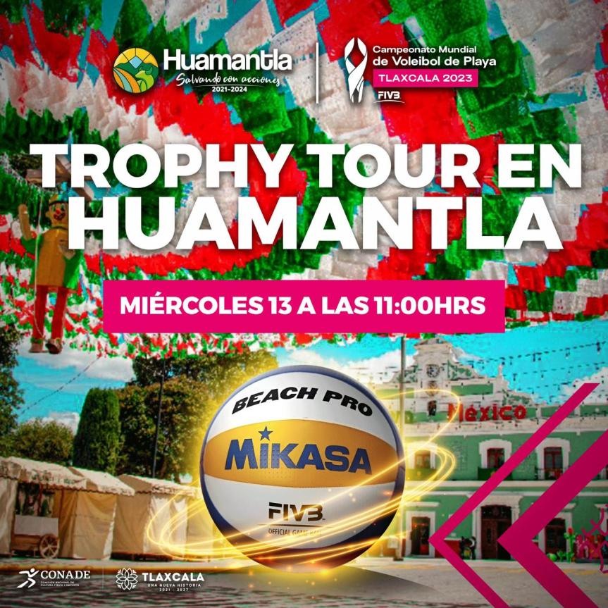 EL PRÓXIMO MIÉRCOLES LLEGA A HUAMANTLA EL TROPHY TOUR&nbsp;2023