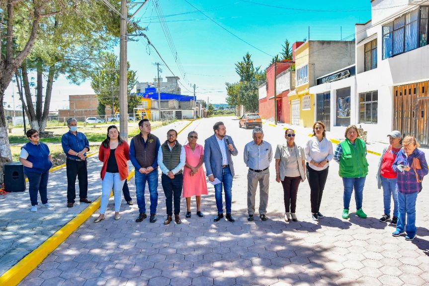 ENTREGA SALVADOR SANTOS CEDILLO OBRA EN EL FRACCIONAMIENTO “UNIÓN Y&nbsp;PROGRESO”