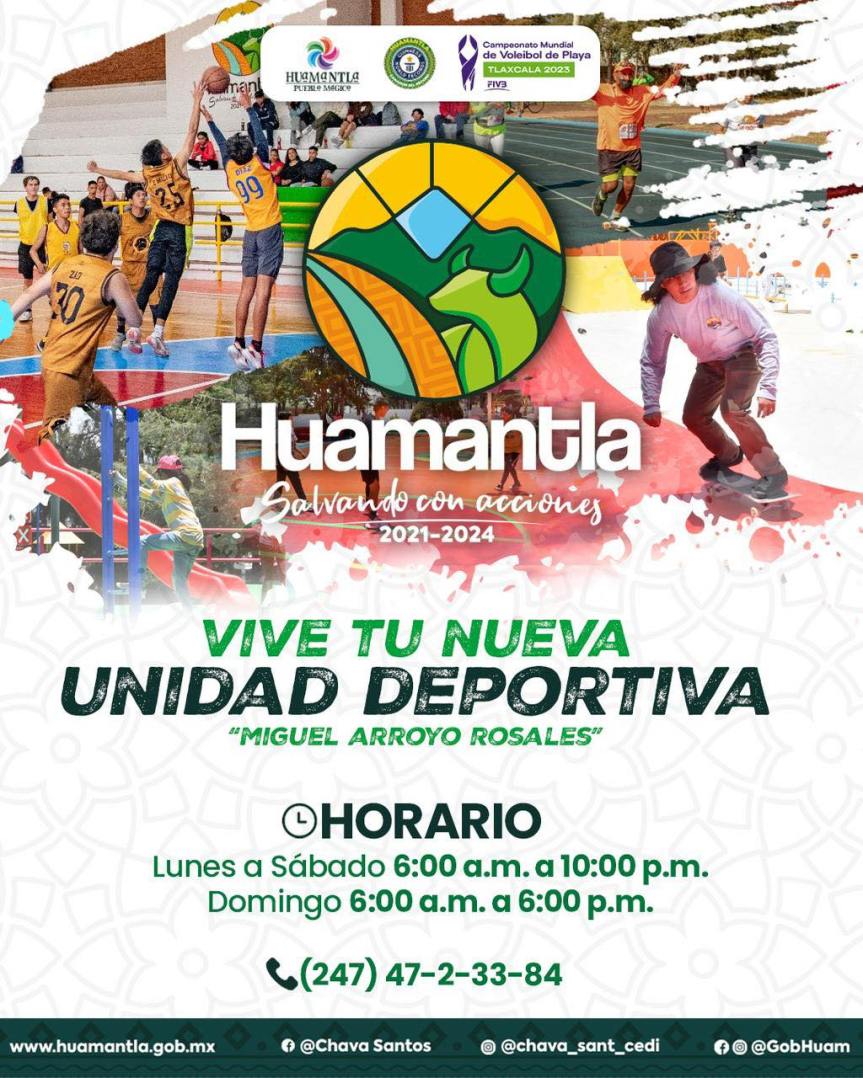 ANUNCIA SALVADOR SANTOS CEDILLO REAPERTURA DE LA UNIDAD DEPORTIVA “MIGUEL ARROYO&nbsp;ROSALES”