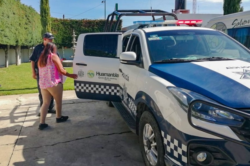 BRINDA ACOMPAÑAMIENTO IMM Y SEGURIDAD PÚBLICA DE HUAMANTLA A MUJER VÍCTIMA DE&nbsp;VIOLENCIA
